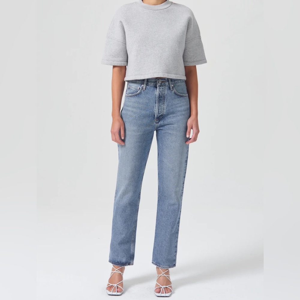 AGOLDE 90'S PINCH WAIST HIGH RISE STRAIGHT